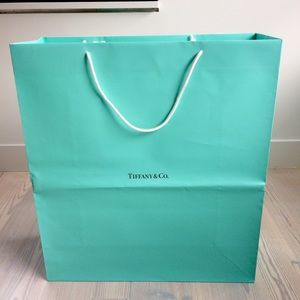 TIFFANY & CO x-large shopping bag